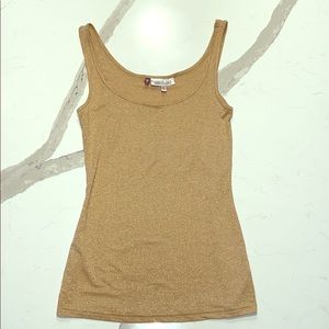 JLO gold tank top